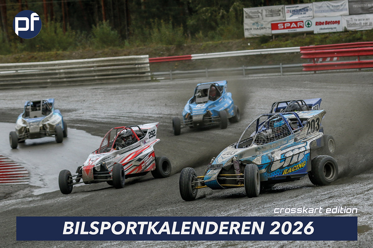 Bilsportkalenderen 2026 - Crosskart Edition