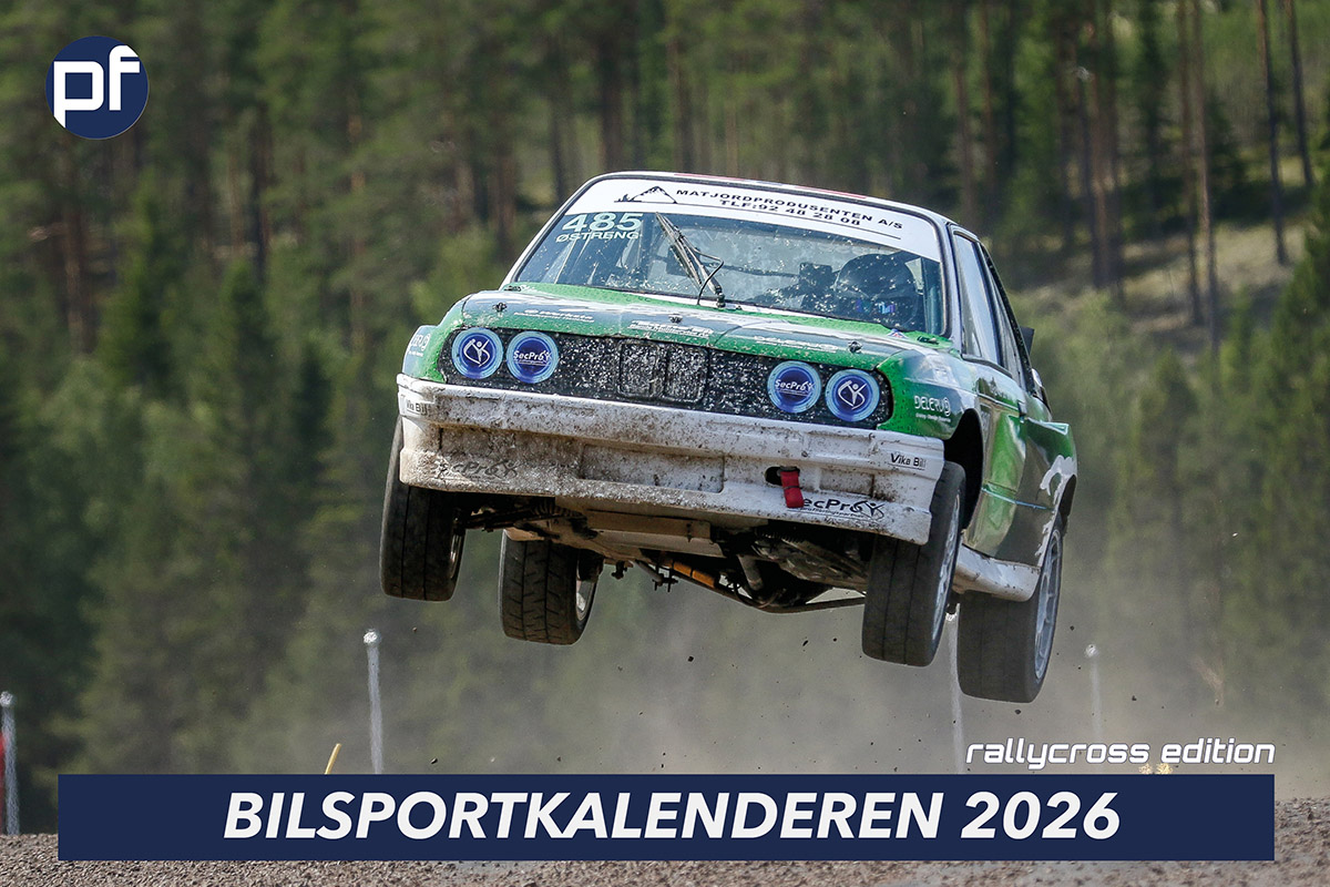Bilsportkalenderen 2026 - Rallycross Edition
